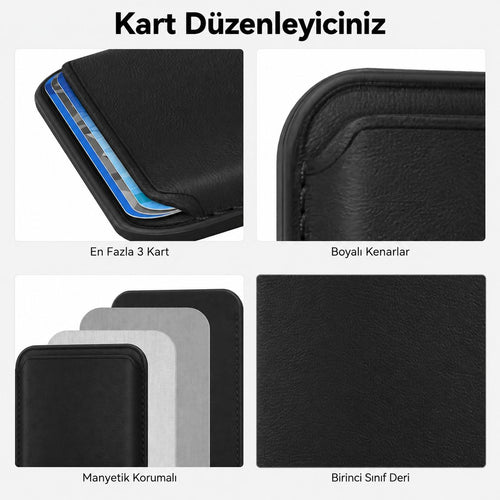 Arsiy™ Premium Manyetik Cüzdan