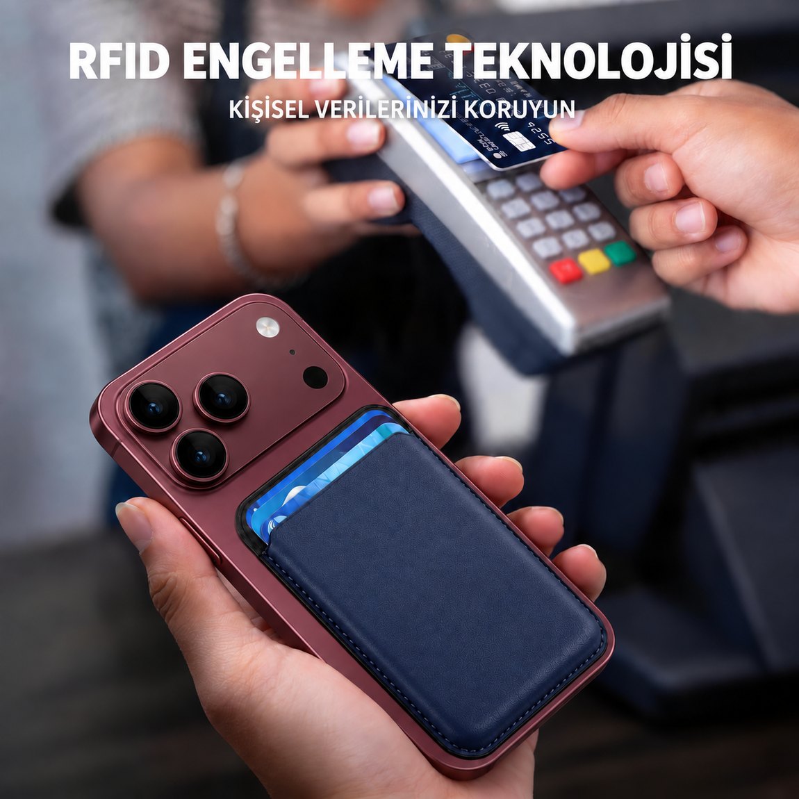 Arsiy™ Premium Manyetik Cüzdan